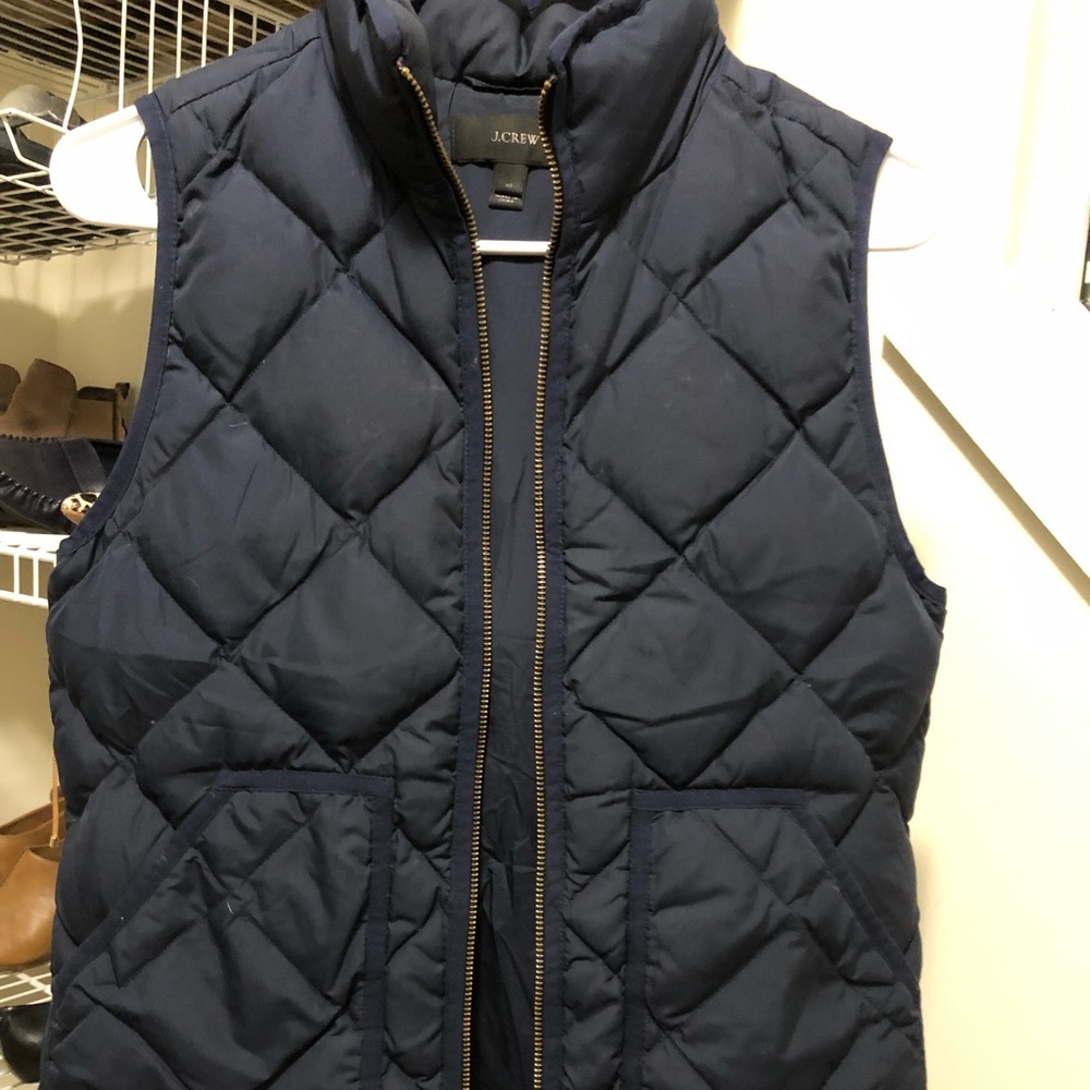 Jcrew puffer vest